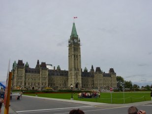 Parlament in Ottawa, Kanada - Reinigung im JOS-Verfahren