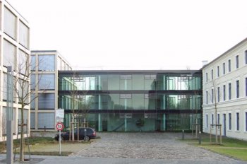 Ehemaliges Verwaltungsgebäude auf dem Gelände des Bonner Bogen. Bildrechte siehe Impressum/Bildnachweise