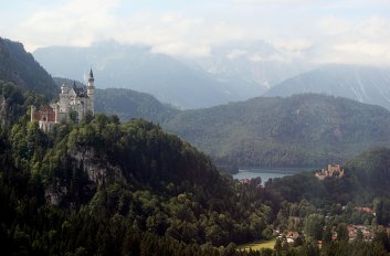 Schloss Neuschwanstein, Füssen- Reinigung im Josverfahren - Bildrechte siehe Impressum